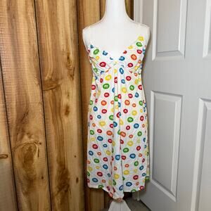 M&M’s Multicolor Logo Sleep Dress Nightgown XL Adjustable Straps